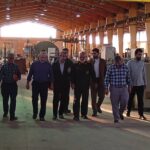 بازدید استانی از کارخانه سیم و کابل اهواز وابسته به گروه صنعتی صفا
