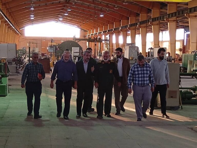 بازدید استانی از کارخانه سیم و کابل اهواز وابسته به گروه صنعتی صفا